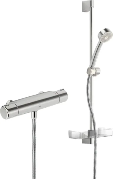 Oras Apollo Duschset mit Nova-Thermostatmischer, verchromt